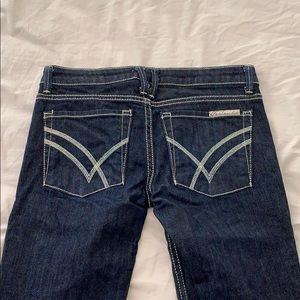 WILLIAM RAST SADIE STRAIGHT LEG DENIM JEANS